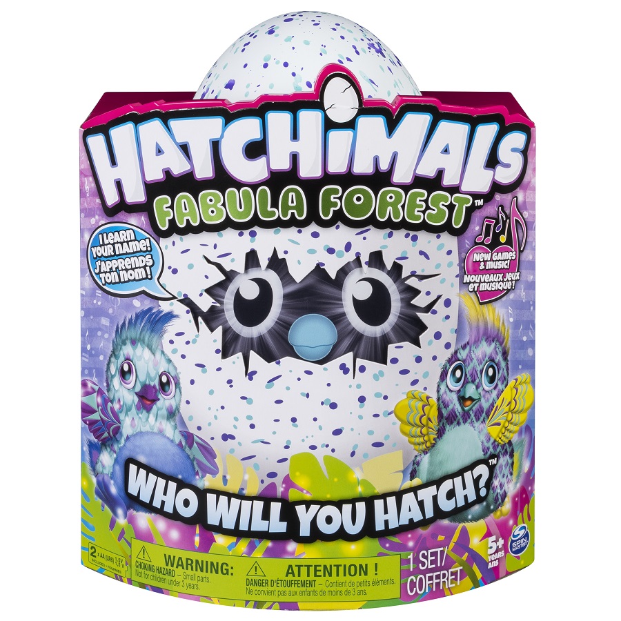 Fabula Forest Hatchimals - интерактивный питомец Пингвинчик, вылупляющийся из яйца  